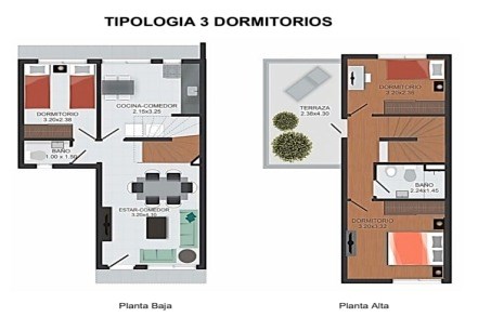 casafranca tipologia dormitorios