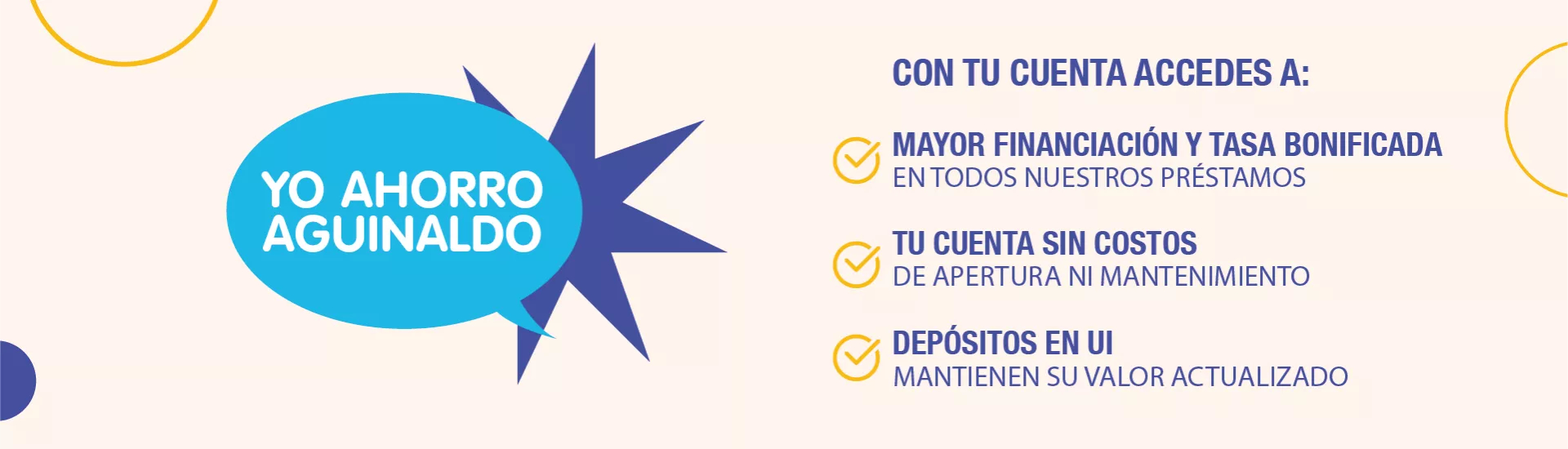 Yo Ahorro Aguinaldo beneficios